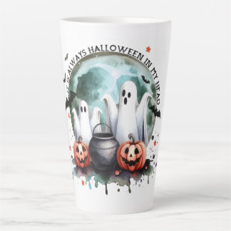 いつも頭の中はハロウィン 大 カフェラテマグ