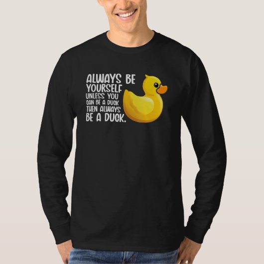 いつも鳥を飼う鴨のおもちゃだ Tシャツ (正面)