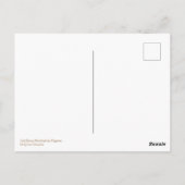 いつも鳩感じに猫を見てもらう ポストカード (裏面)