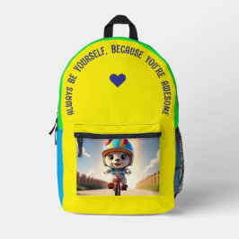 いつも… プリントバックパック