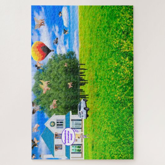 いつピッグズフライパズル ジグソーパズル (縦)