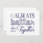 いつ常によくして下さい ポストカード (正面/裏面)