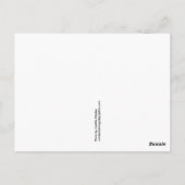 いつ感じが青… ポストカード (裏面)