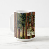 いつ我々はバレンタインヴィンテージクラシックマグに会う コーヒーマグカップ (正面左)