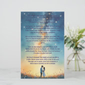 いつ星が米国を見た秋 – 文房具 便箋 (スタンド正面)