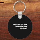 いつ最初に秋でヒップホップ キーホルダー (正面)