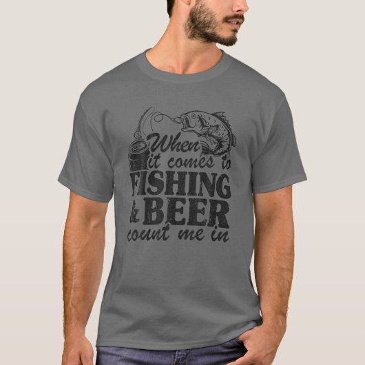 いつ来の魚釣り Tシャツ (正面)