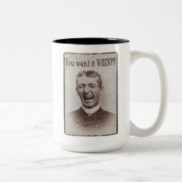 いつ欲しい？ ツートーンマグカップ