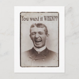いつ欲しい？ ポストカード