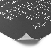 いつ歩くかを知ることは遠くに知恵のポスター ポスター (角)