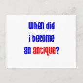 いつ私がアンティーク?2 ポストカード (正面)