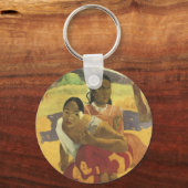 いつ結婚するの？ポール・ゴーギャンヴィンテージ・アート キーホルダー (正面)