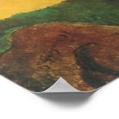 いつ結婚するの?ポール・ゴーギャンヴィンテージ・アート ポスター (角)