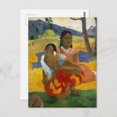 いつ結婚するの? | Paul Gauguin | ポストカード (正面/裏面)