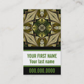 いつ西風の個人の吹ビジネスカード 名刺 (正面)