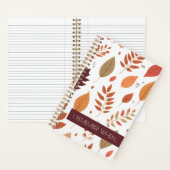 「いつ覚えてる」メモリパーソナライズされたジャーナル ノートブック (内側)