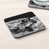 いつ覚える – ヴィンテージトラック コースター (左側)