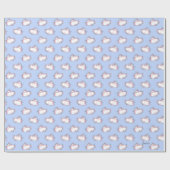 いつ豚がサンドラ・ボイントンでラップをフライ ラッピングペーパー (フラット)