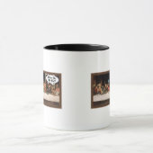 いつ食べだ?-おもしろい最後の晩餐 マグカップ (中央)