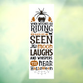 いつ魔女がハロウィーンに乗って行く引用文 ウィンドウサイン (シート3)