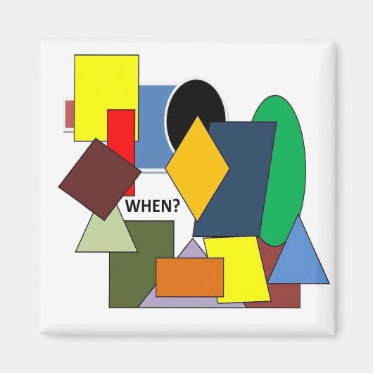 いつ？ マグネット (正面)