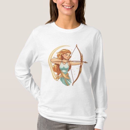 いて座のスターボーンアーチャー Tシャツ (正面)