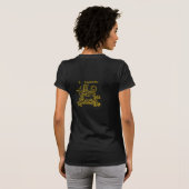 いて座のゾディアックサインTシャツ Tシャツ (裏面フル)
