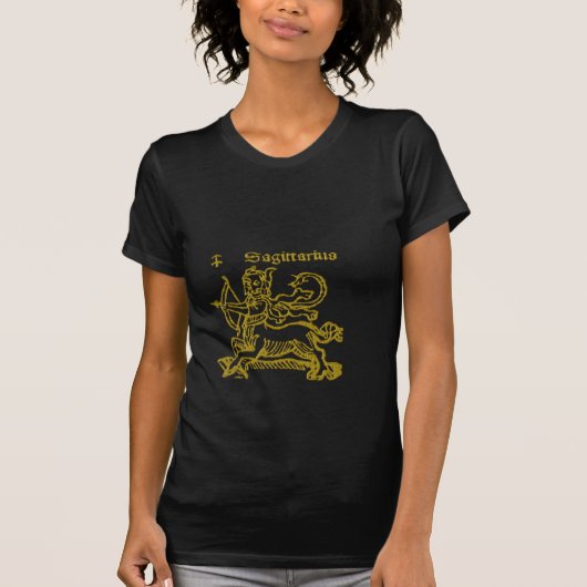 いて座のゾディアックサインTシャツ Tシャツ (正面)