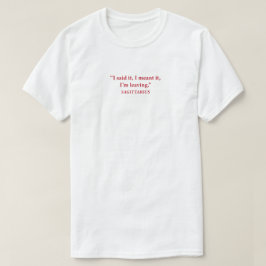いて座のノーフィルターTシャツ Tシャツ