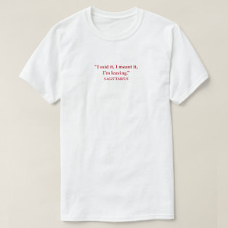 いて座のノーフィルターTシャツ Tシャツ
