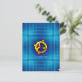 いて座のホロスコープ ポストカード (スタンド正面)