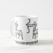 いて座のマグカップ コーヒーマグカップ (正面左)