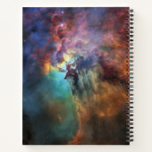 いて座のラグーン星雲の荒波 ノートブック (裏面)