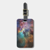 いて座のラグーン星雲の荒波 ラゲッジタグ (正面縦)