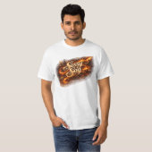 いて座の女の子のためのサッシーな射手座Tシャツ - 射手座の火のサイン Tシャツ (正面フル)