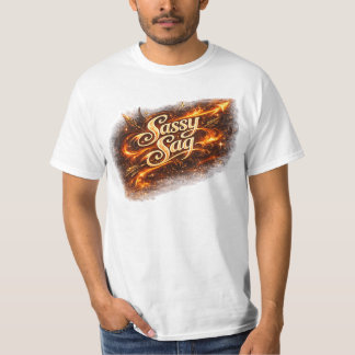 いて座の女の子のためのサッシーな射手座Tシャツ - 射手座の火のサイン Tシャツ