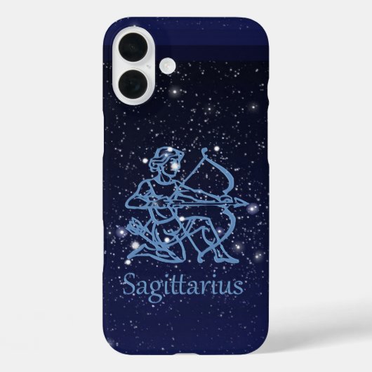 いて座の星座と星々 Case-Mate iPhoneケース (裏面)