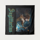 いて座の星座 タペストリー (正面(横))