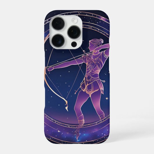 いて座の星座 iPhoneケース (裏面)