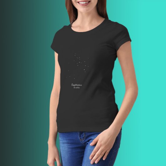 いて座の星座 Tシャツ