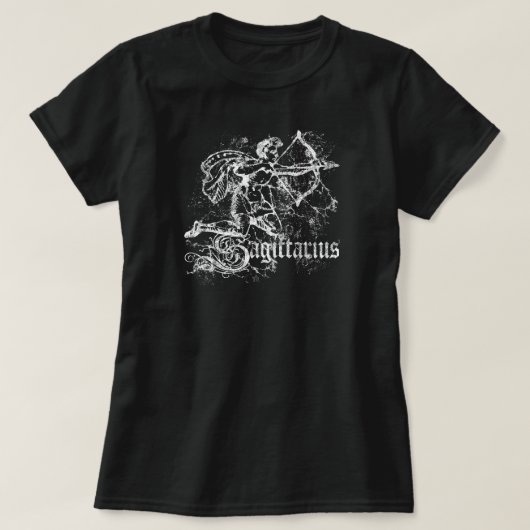 いて座 ザッカリー Tシャツ (デザイン正面)