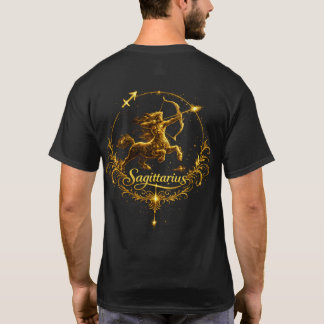 いて座 ユニークな星座、星のサイン Tシャツ