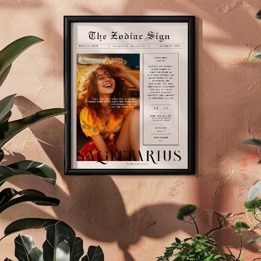 いて座 | 占星術 フォト新聞 ポスター