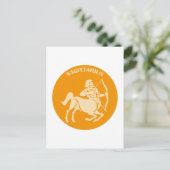 いて座, 星座, 占星術, 十二星座 ポストカード (スタンド正面)