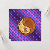 いて座 & 木の牛 カード (正面/裏面インサイチュ)