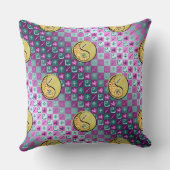 いて座 & 金蛇年生まれ クッション (裏面)