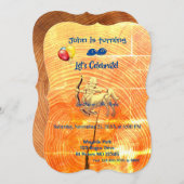 いて座（11/22 - 12/21） 招待状 (正面/裏面)