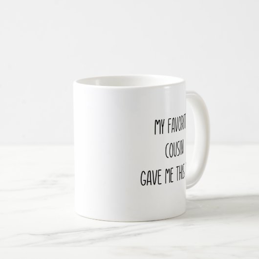 いとお気に入りのこ与えのコーヒーマグ コーヒーマグカップ (正面右)