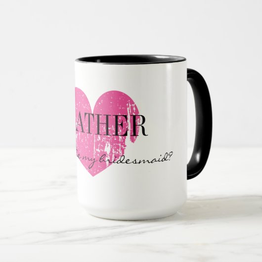 いとこか妹かの花嫁の付き添い係になってくれないか マグカップ (正面右)