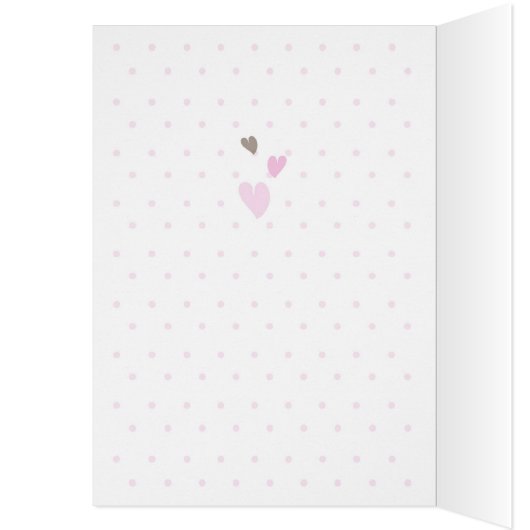 いとこさんブライダルシャワーケーキおめでとう (内側 (左))